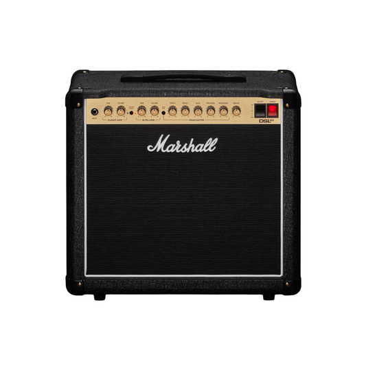 Front of Marshall DSL20CR Combo Amplifier