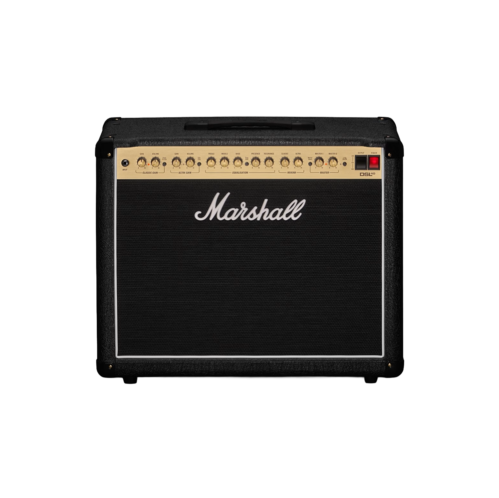 Front of Marshall DSL40CR Combo Amplifier
