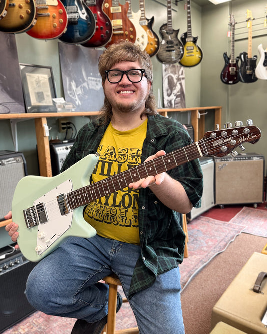 Showroom photo of Ernie Ball Music Man Albert Lee HH Electric Guitar (2010)