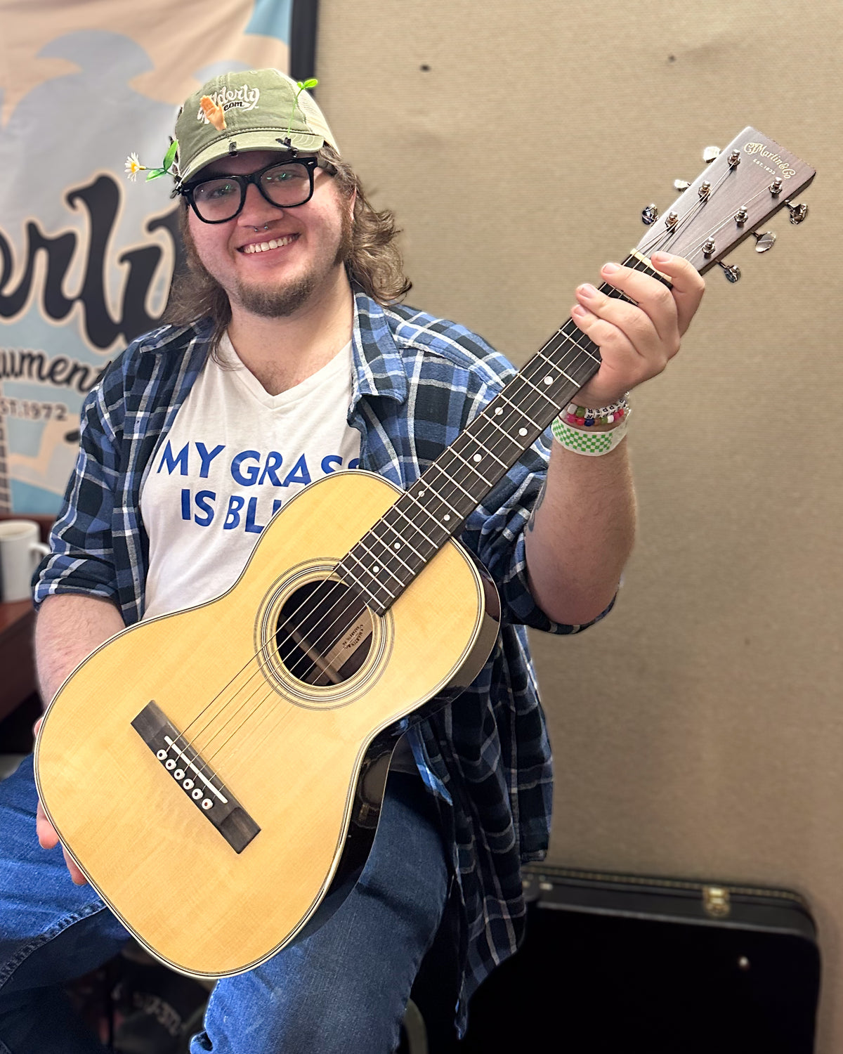 Showroom photo of Martin 5-28 Terz Acoustic Guitar & Case