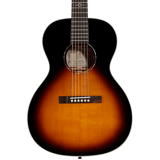 Front Alvarez Delta00 00 Sunburst Acoustic Guitar