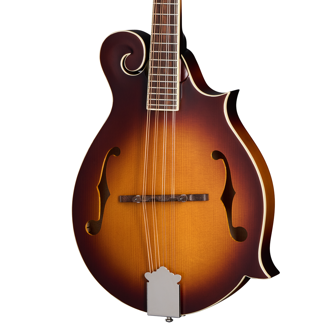 Front of Epiphone F-5 Studio F-Style Mandolin & Gigbag, Sunburst