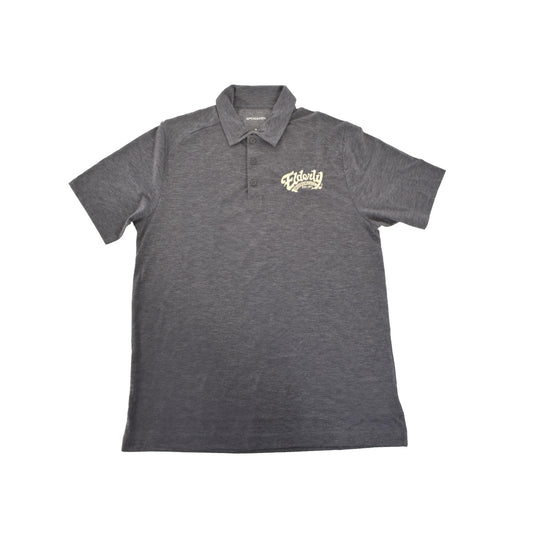 Image 1 of Elderly Instruments Polo Shirt, Heathered Gray 