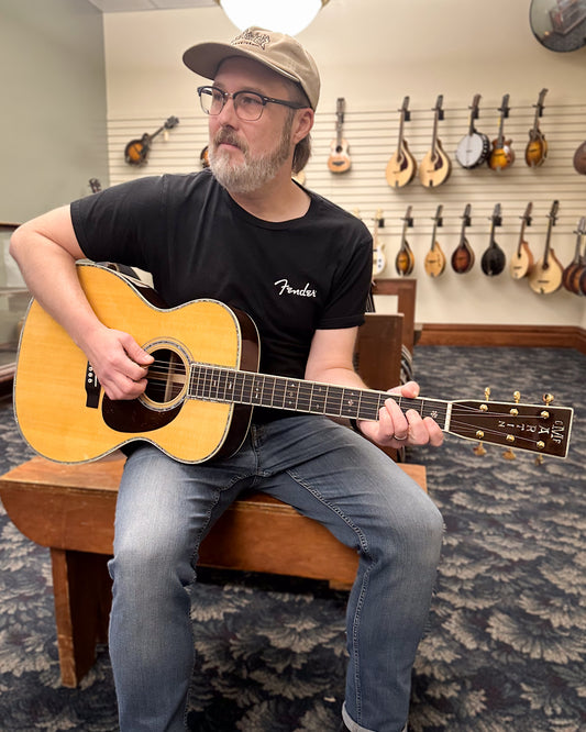 Showroom photo of Martin 000-42 Guitar & Case, 2024 Edition