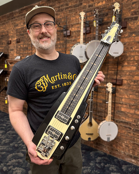 Showroom photo of Duesenberg Fairytale Split King Lap Steel (2021)