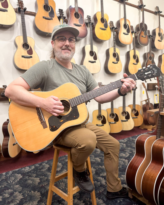 Showroom photo of Guild D-40 Bluegrass Jubilee Acoustic Guitar (1969)