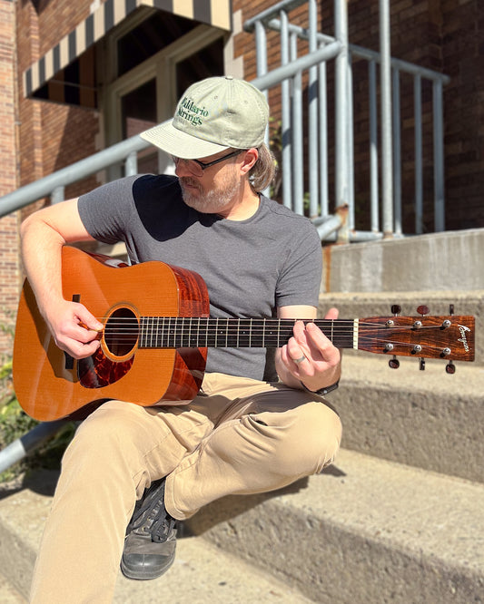 Showroom photo of Bourgeois Country Boy Deluxe Acoustic Guitar (2007)

