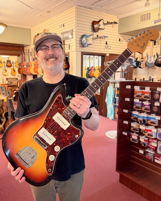 Showroom photo of Fender Jazzmaster Electric Guitar (1966)