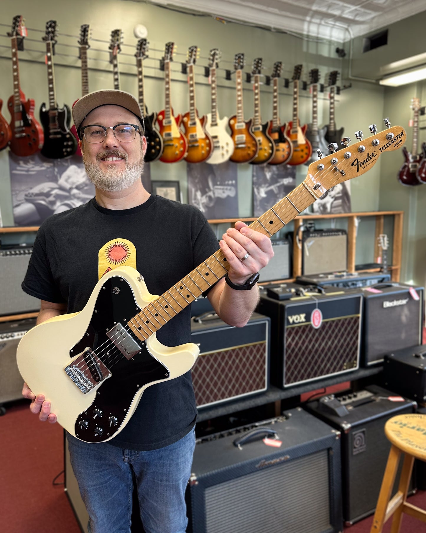 Showroom photo of Fender Telecaster Custom Electric Guitar (1978)