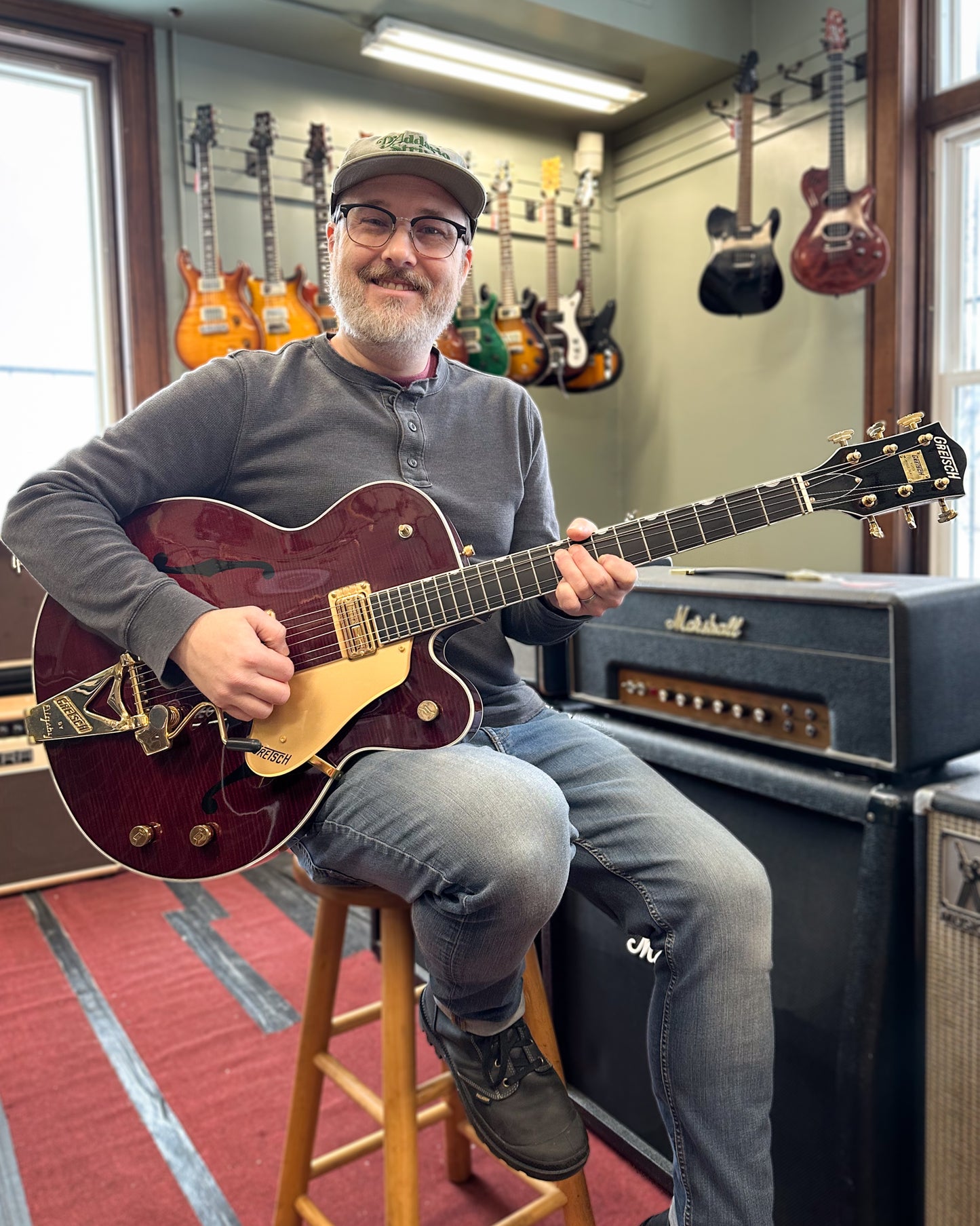 Showroom photo of Gretsch G6122-1959 Nashville Classic Hollowbody Electric Guitar (2003)