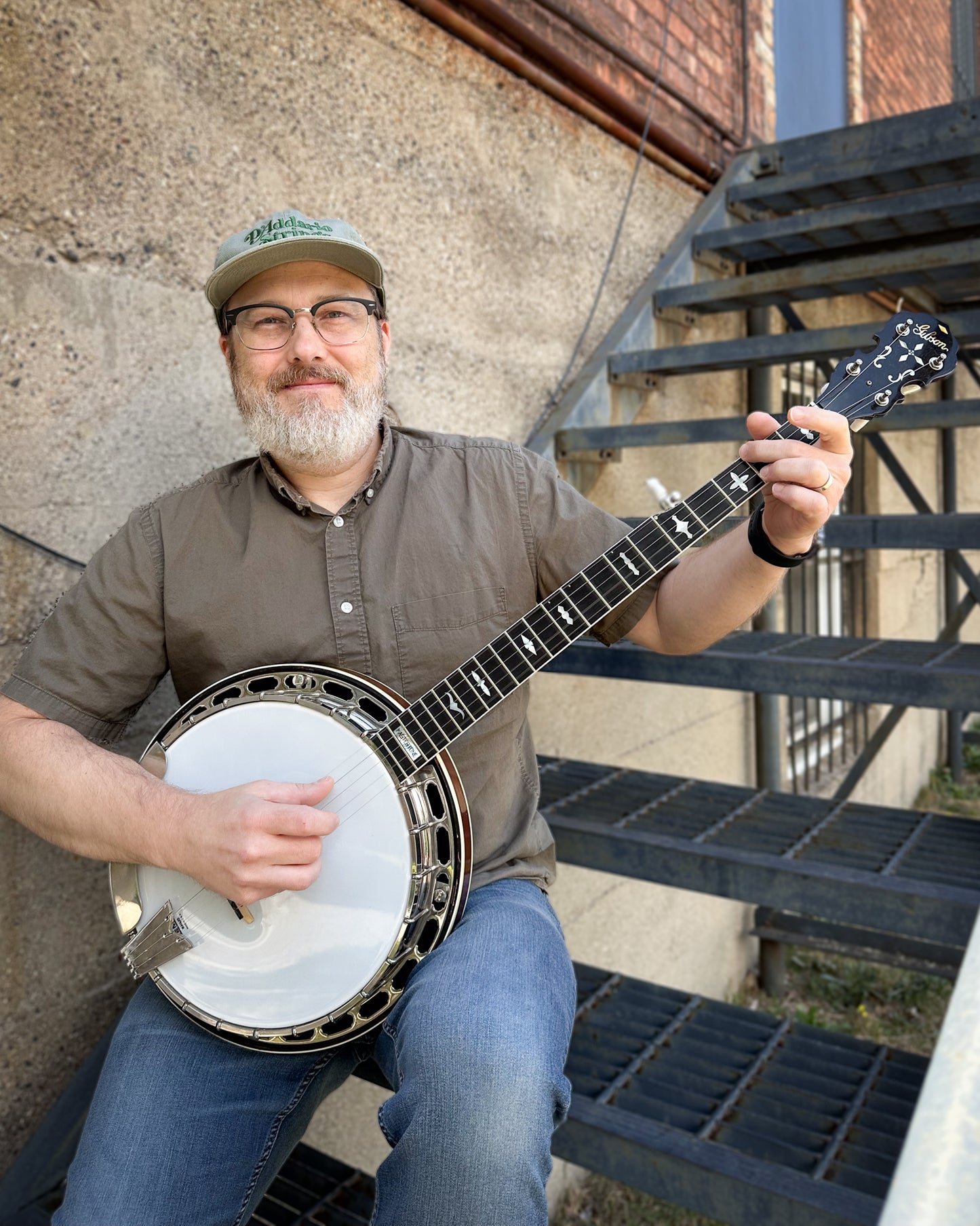 Showroom photo of a Gibson RB-250 Resonator Banjo (2001)