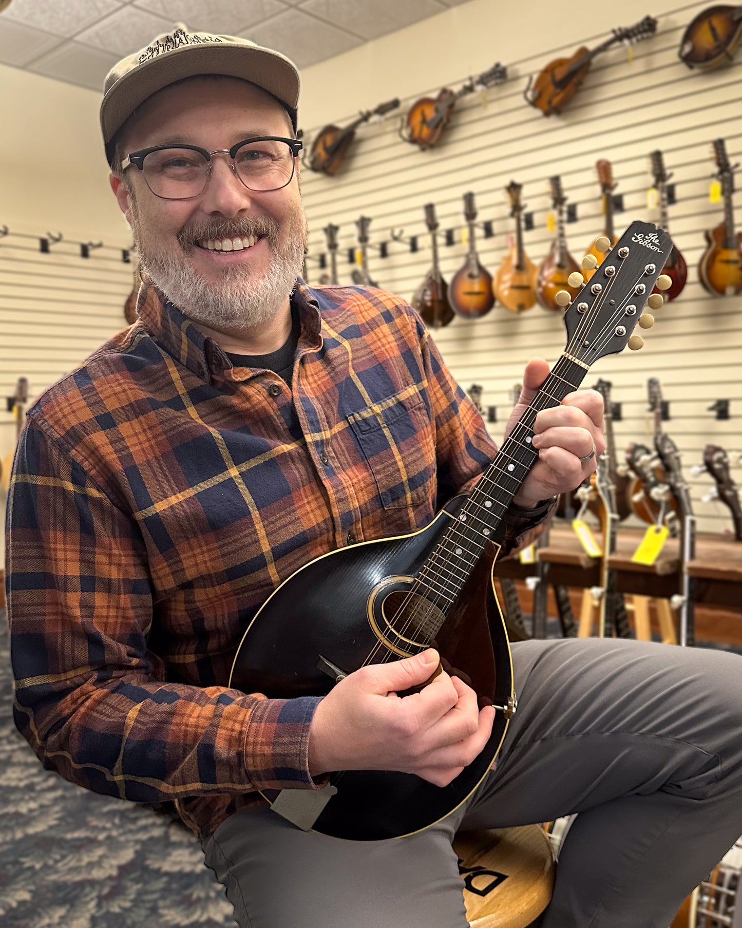 Showroom photo of Gibson A Snakehead Mandolin (1924)