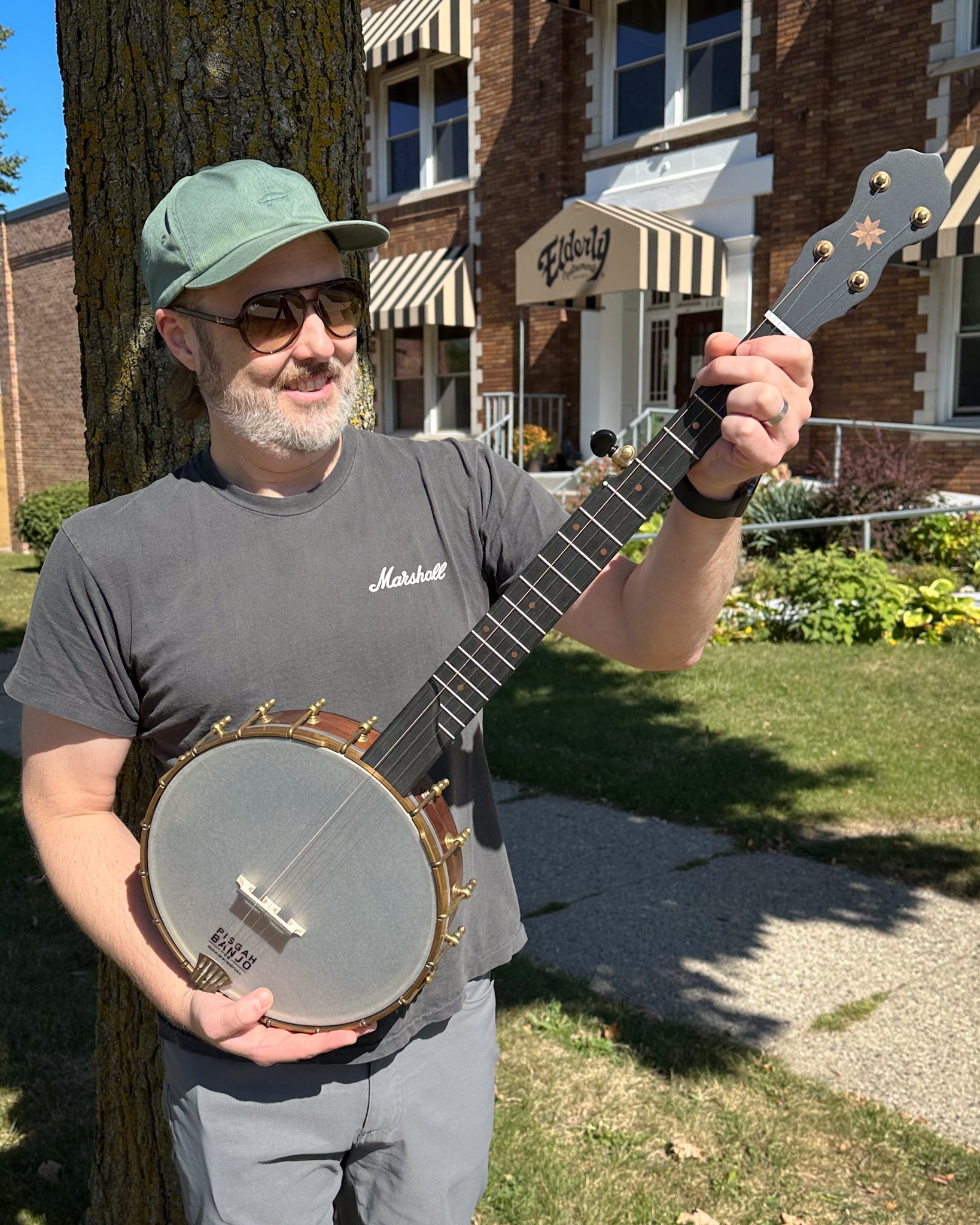 Showroom photo of Pisgah Banjo Co. 11" Tubaphone Openback Banjo, Short Scale