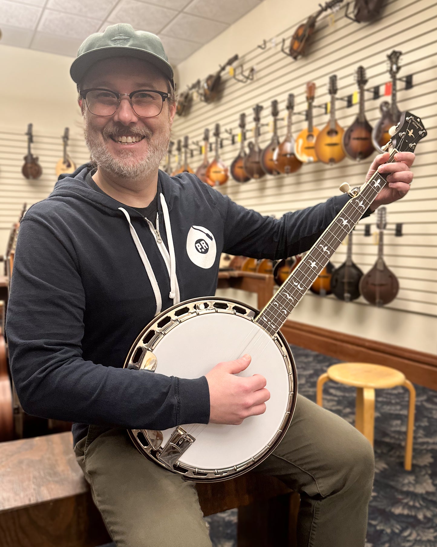 Showroom photo of Recording King Madison Resonator Banjo, Maple