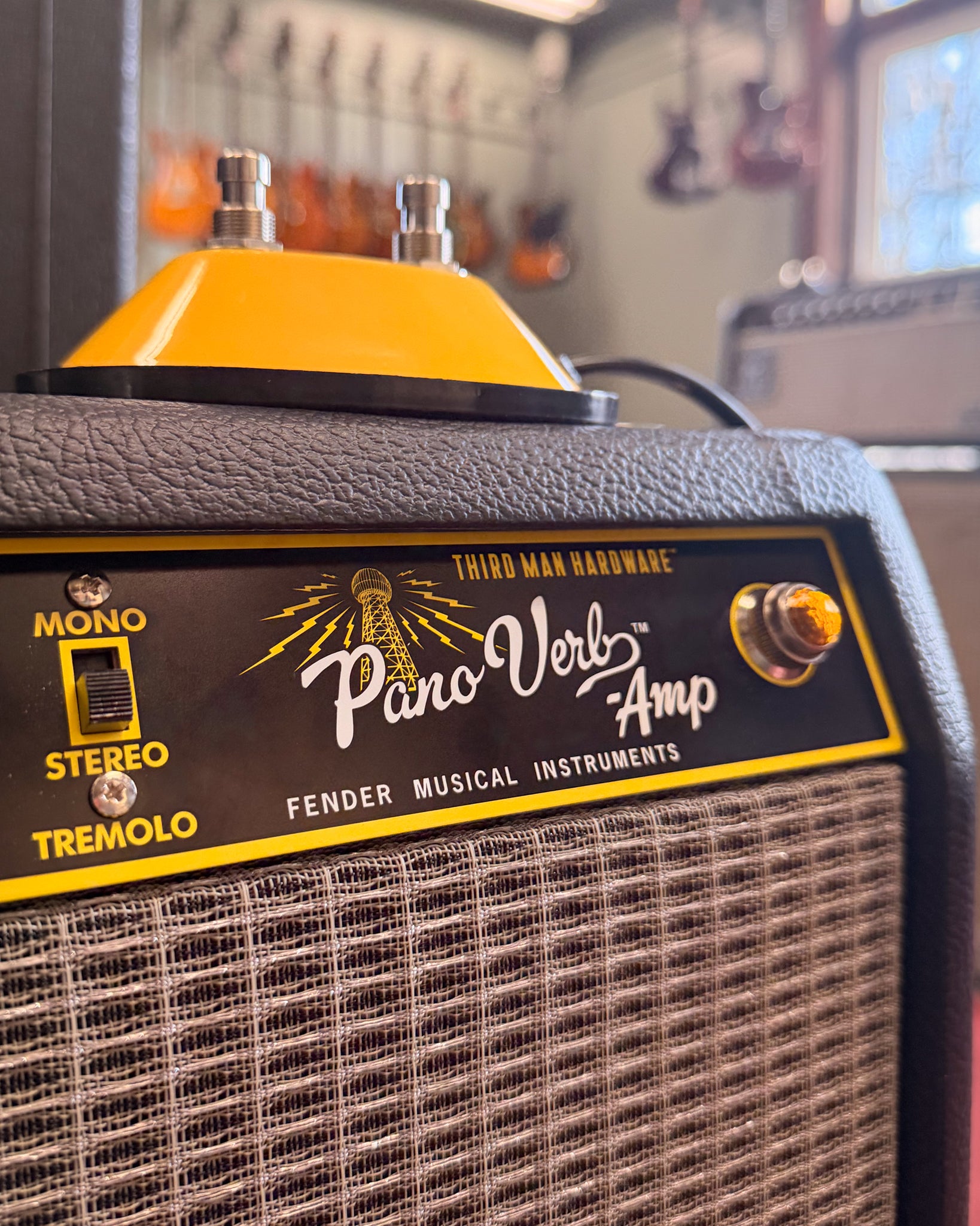 Showroom Photo of Fender Jack White Pano Verb™ Guitar Amplifier