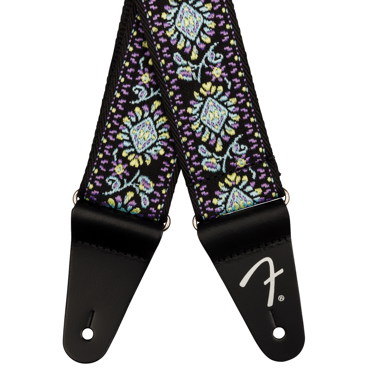 Fender 2" Pasadena Woven Strap, Blue Lotus