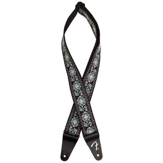 Fender 2" Pasadena Woven Strap, Blue Lotus