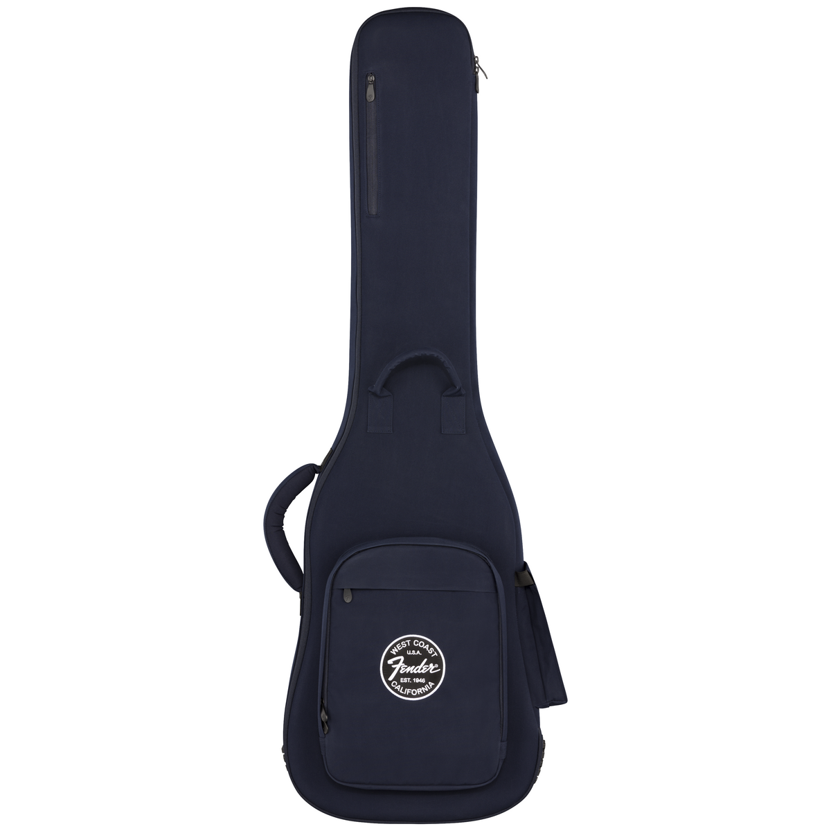 Front of Fender Troubadour™ Electric Bass Gig Bag, Navy