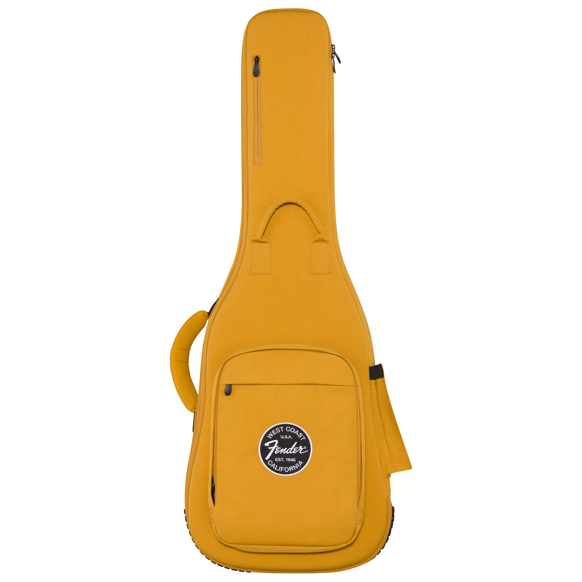 Front of Fender Troubadour™ Electric Guitar Gig Bag, Butterscotch