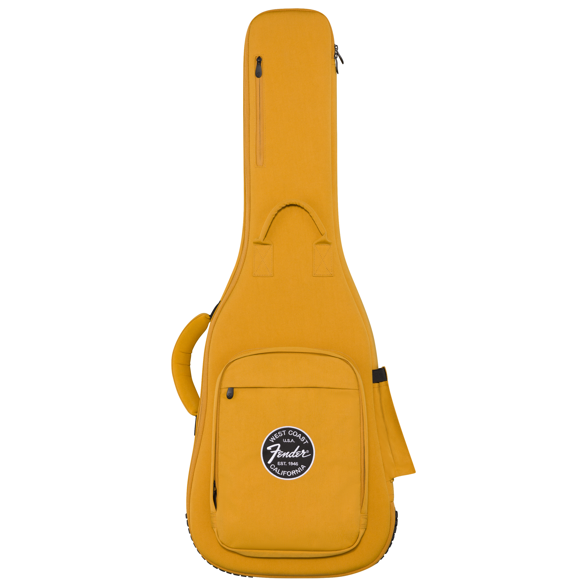 Front of Fender Troubadour™ Electric Guitar Gig Bag, Butterscotch