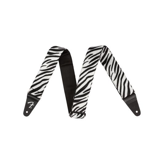 Fender Wild Animal Print Strap, Zebra