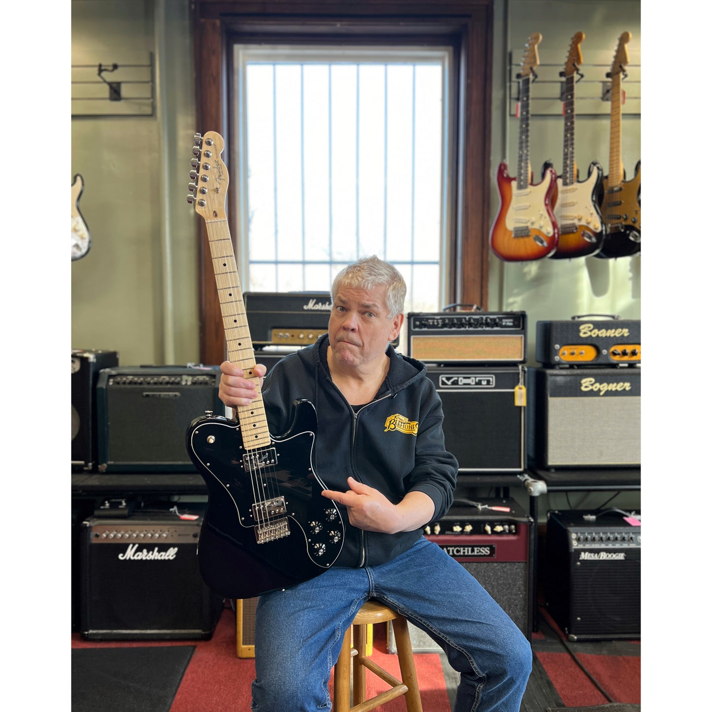 Fender American Professional Deluxe ShawBucker Telecaster Electric Guitar (2019)