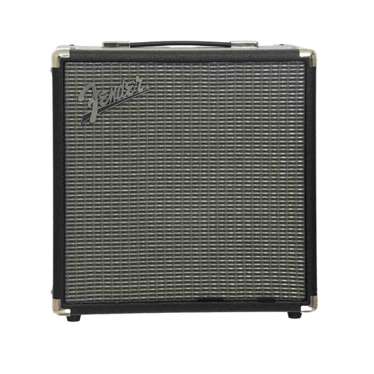 Front of Fender Rumble 25 Bass Combo Amplifier 