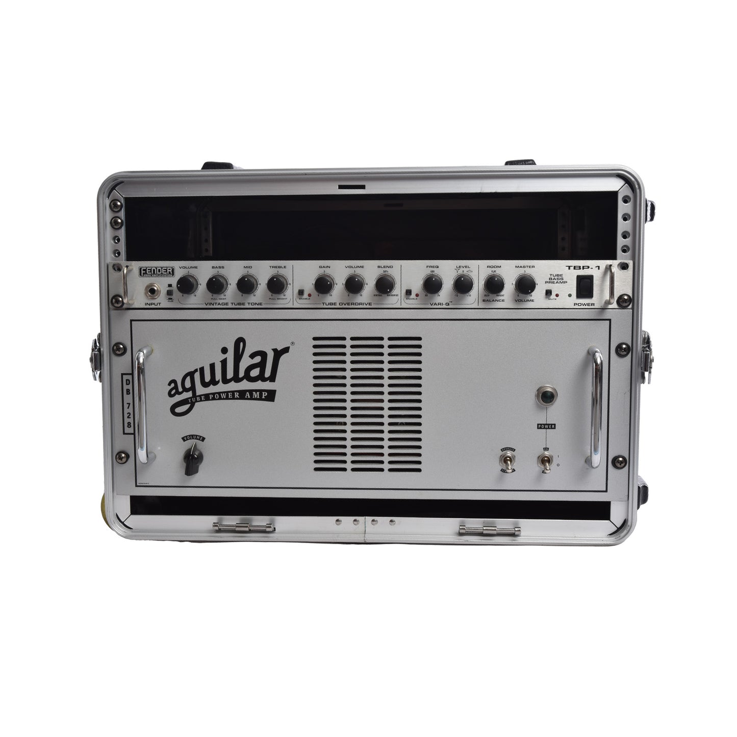 Front of Fender/Aguilar Monster Bass Head