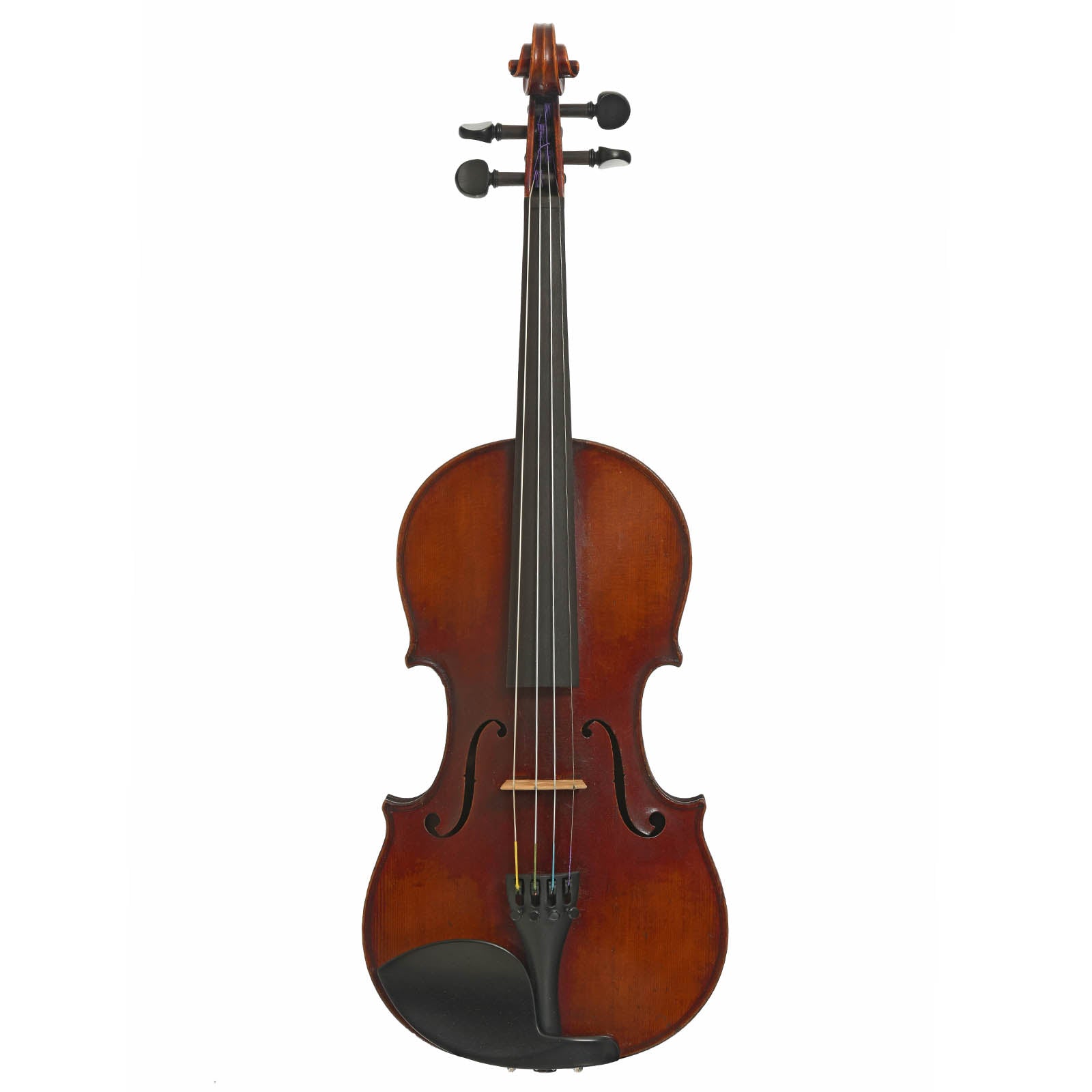 Full front of Vuillaume Label Violin