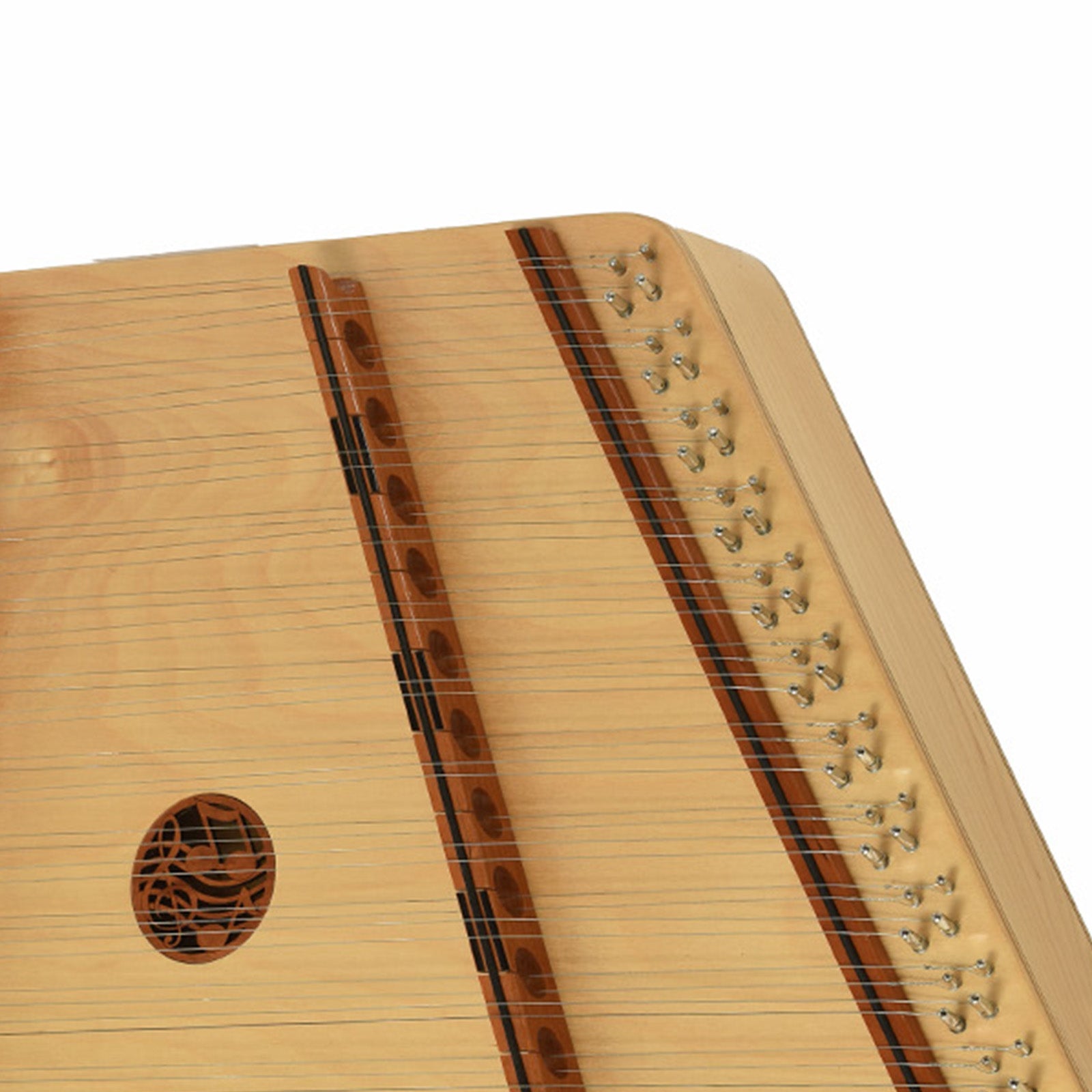 Tuning pins of David's Dulcimers Spinet Hammered Dulcimer