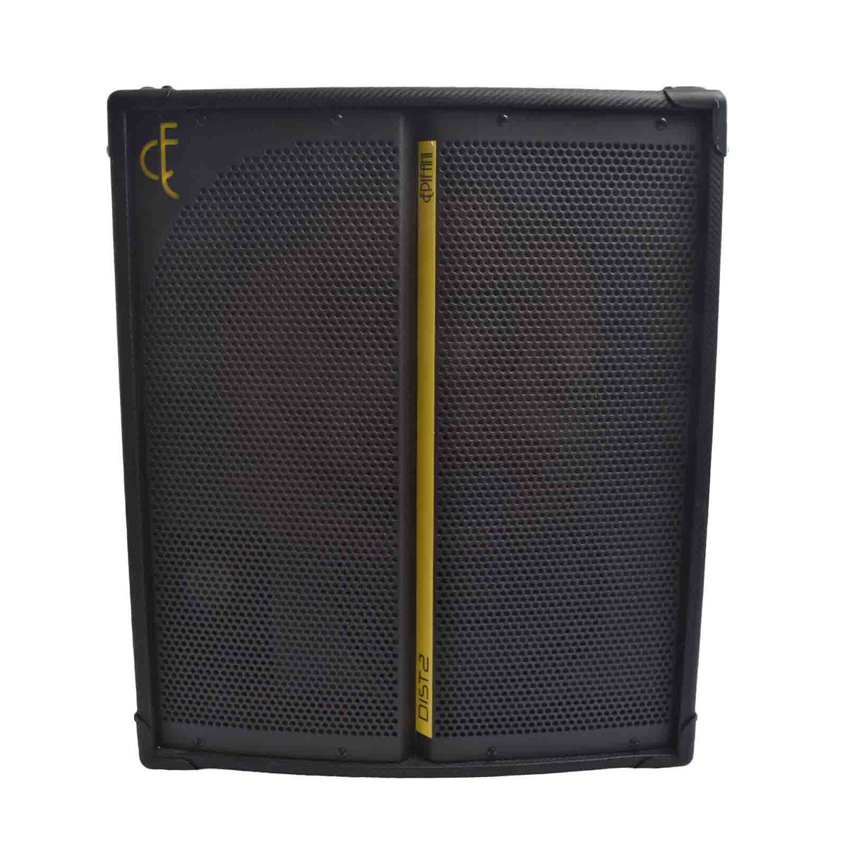Full front of Epifani DIST-2 Bass Cab 