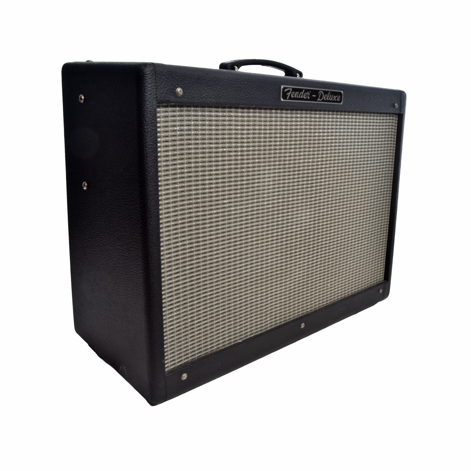 Front and side of Fender Hot Rod Deluxe Combo Amp