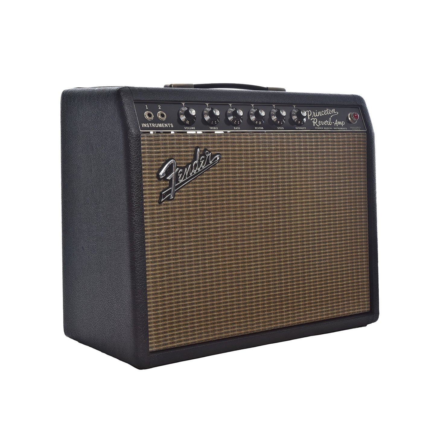 Front and side of Fender Princeton Reverb