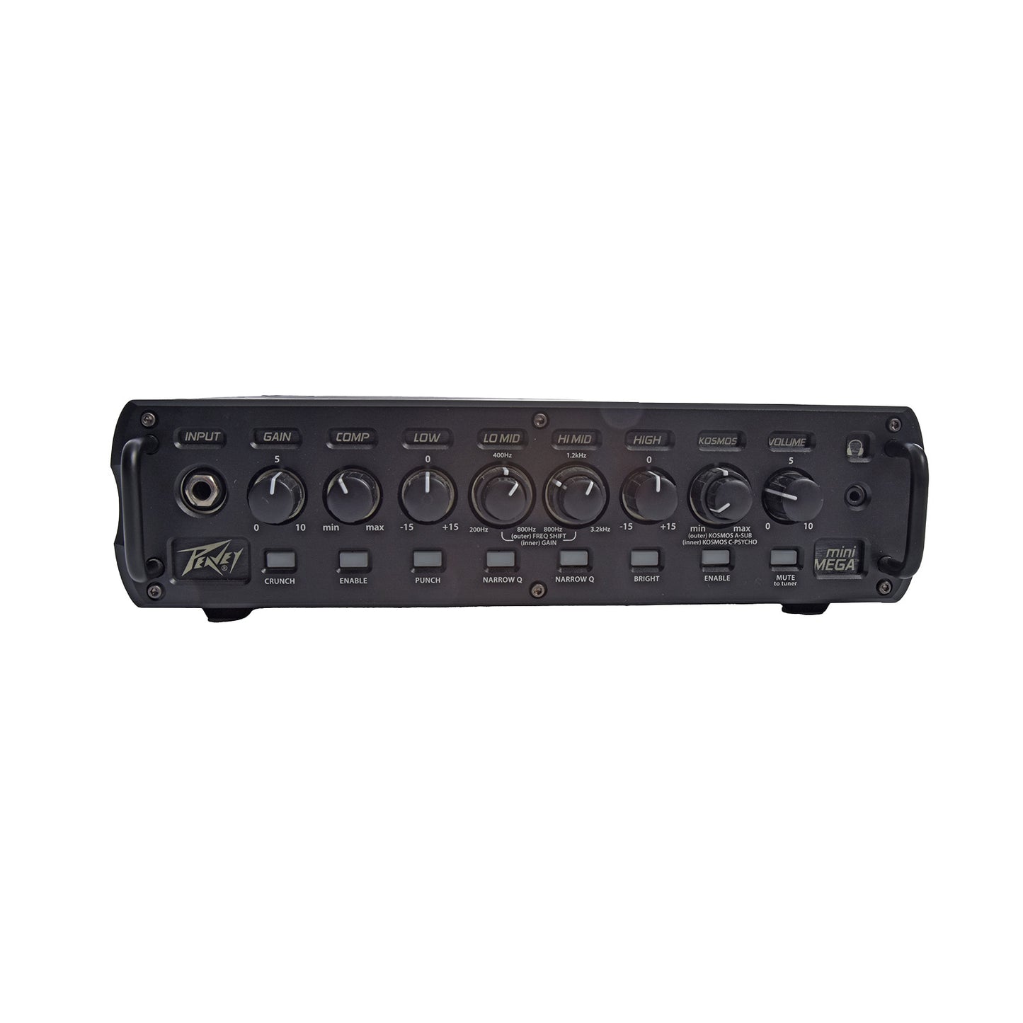 Front of Peavey Mini Mega Bass Head