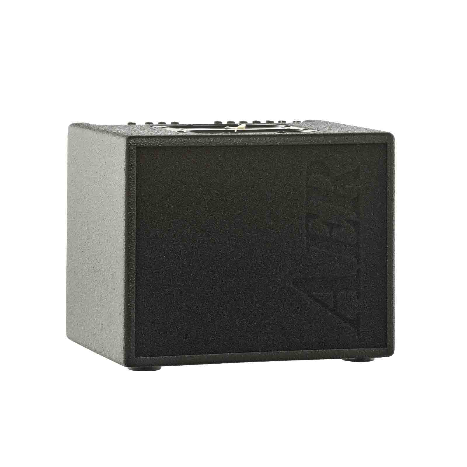 Front and side of AER Compact 60/4 Acoustic Guitar Amplifier