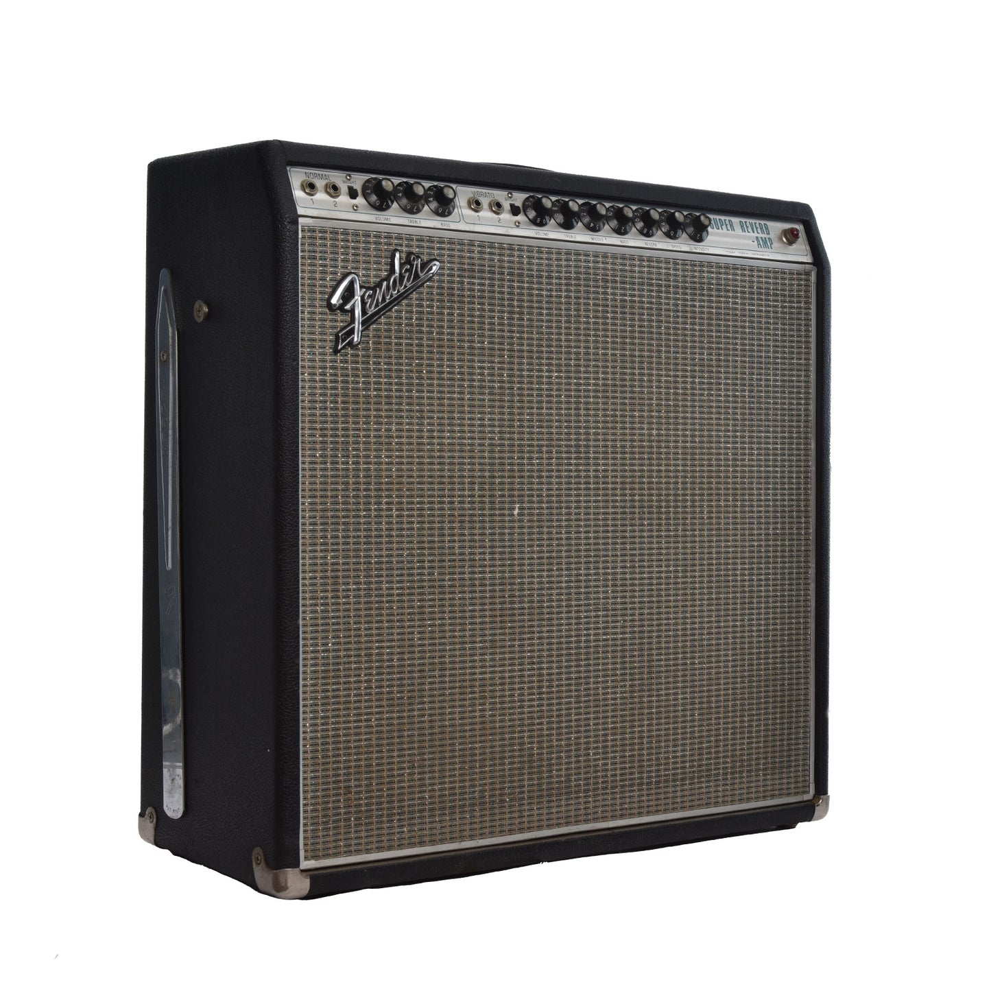 Front and side of Fender Super Reverb