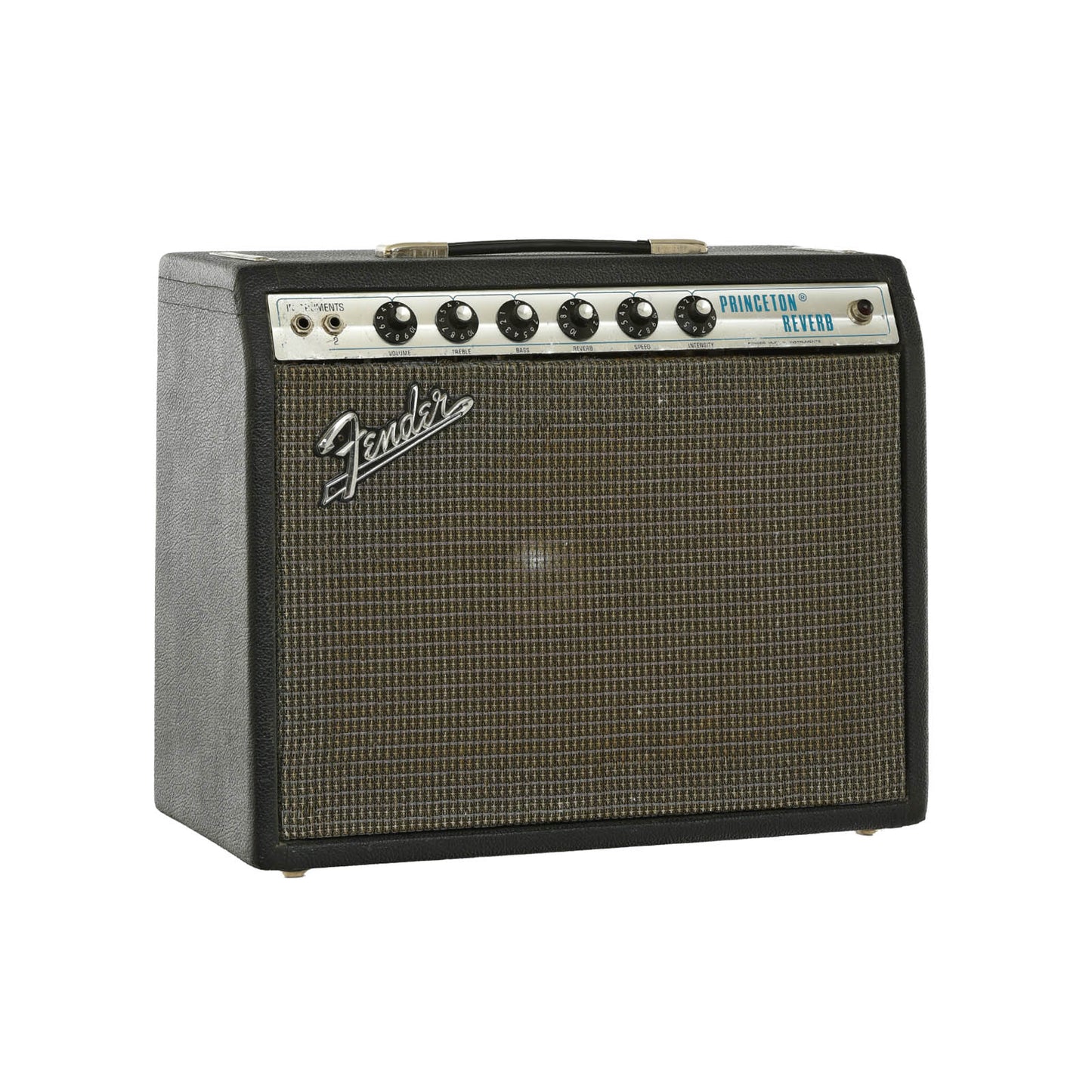 Front and side of Fender Princeton Reverb Combo Amp