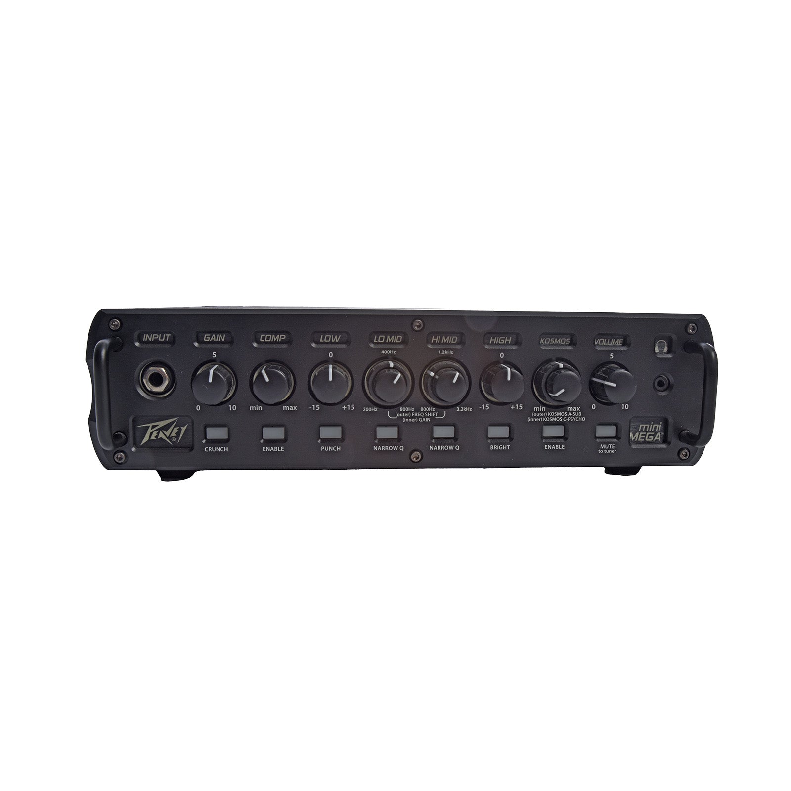 Front of Peavey Mini Mega Bass Head