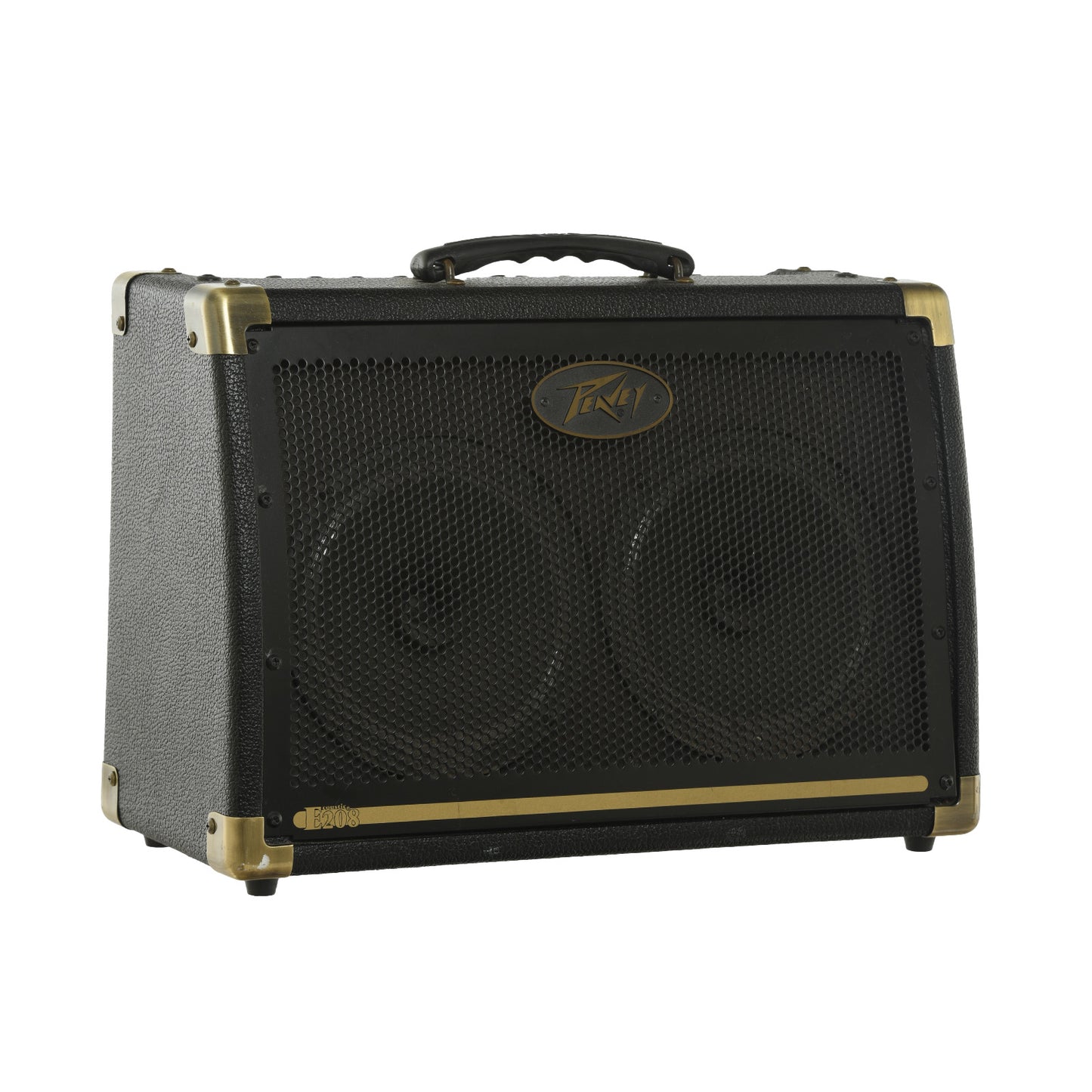 Front and side of Peavey Ecoustic E208 Acoustic Amplifier 