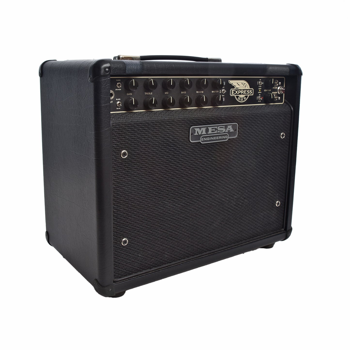 Front and side of Mesa Boogie Express 5:25 110 Combo Amp