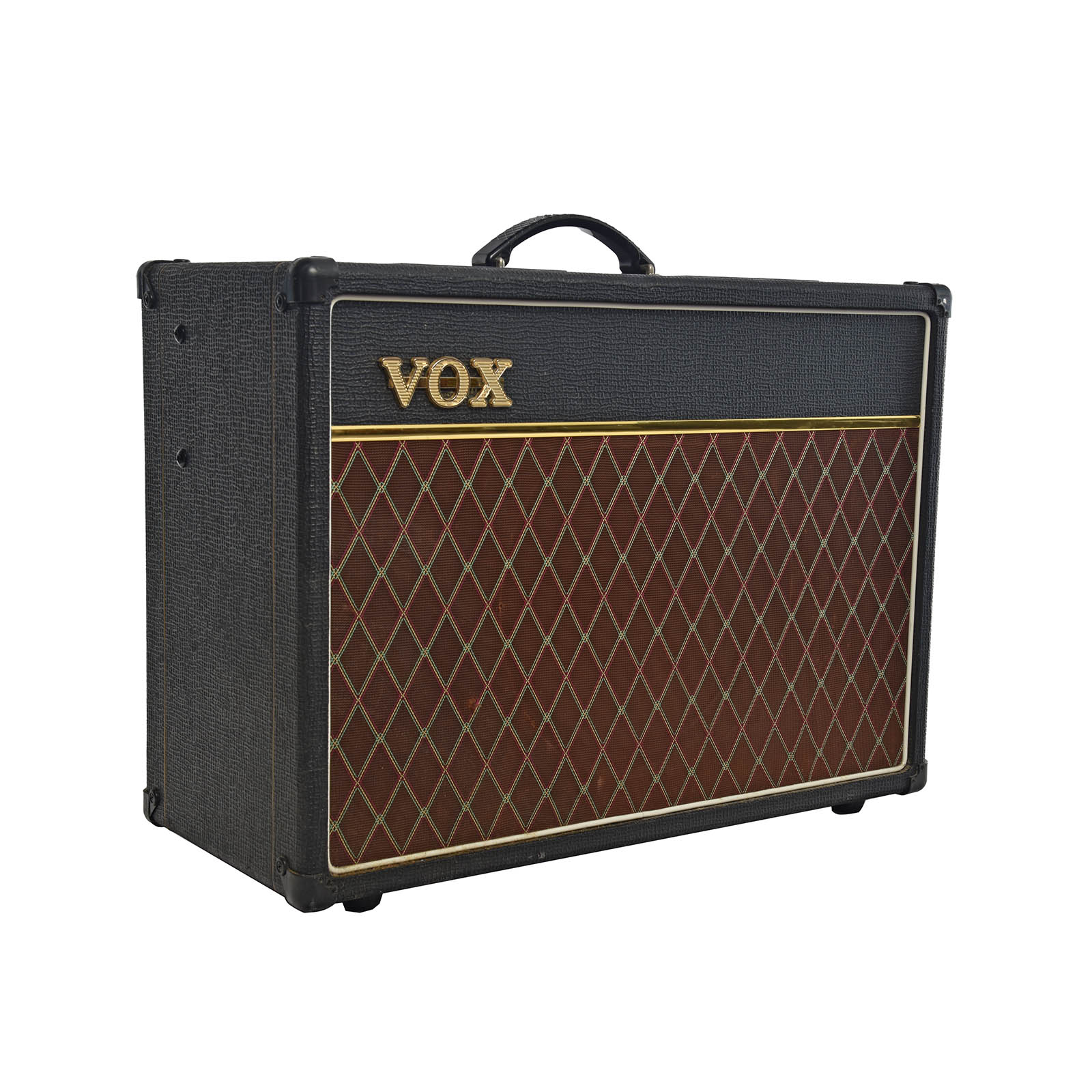 Front and side of Vox AC-15C1 Combo Amp