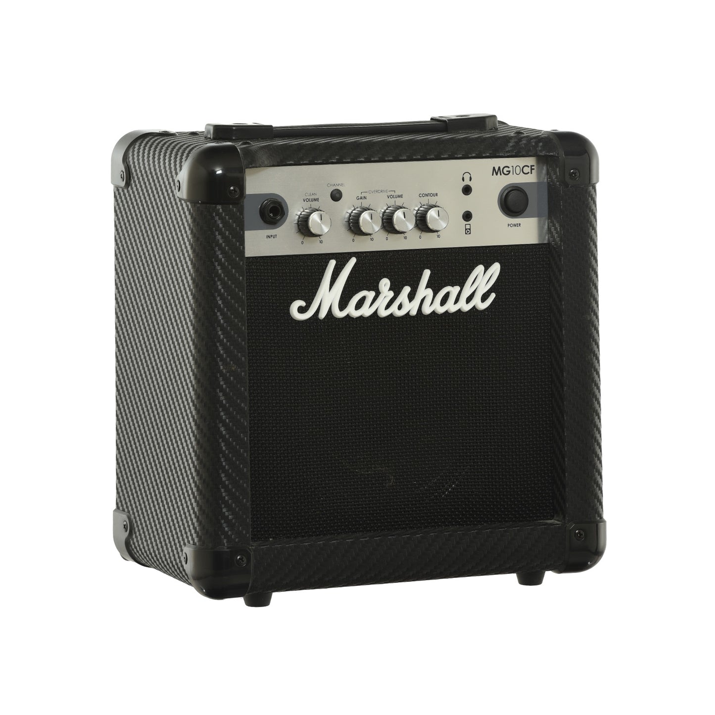 Front and side of Marshall MG10CF Combo Amplifier  