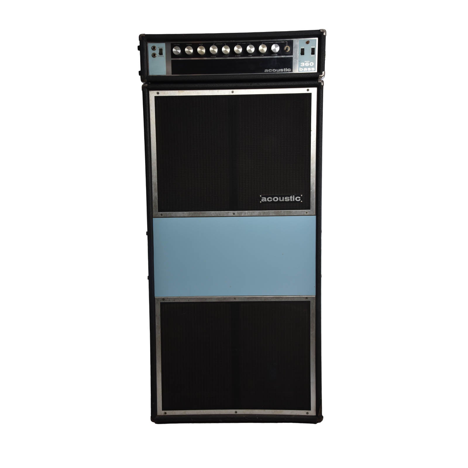 Front of Acoustic 360/361 Bass Rig