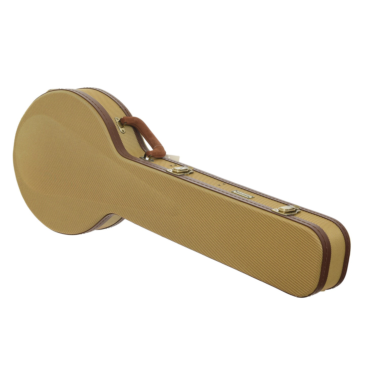 Image 1 of Crossrock Case Company Tweed Resonator Banjo Hardshell