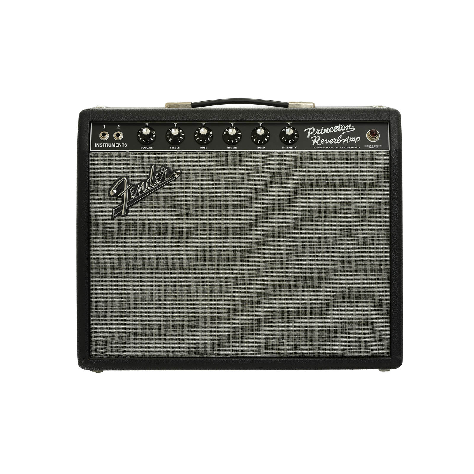 Front of Fender '65 Princeton Reverb Combo Amplifier
