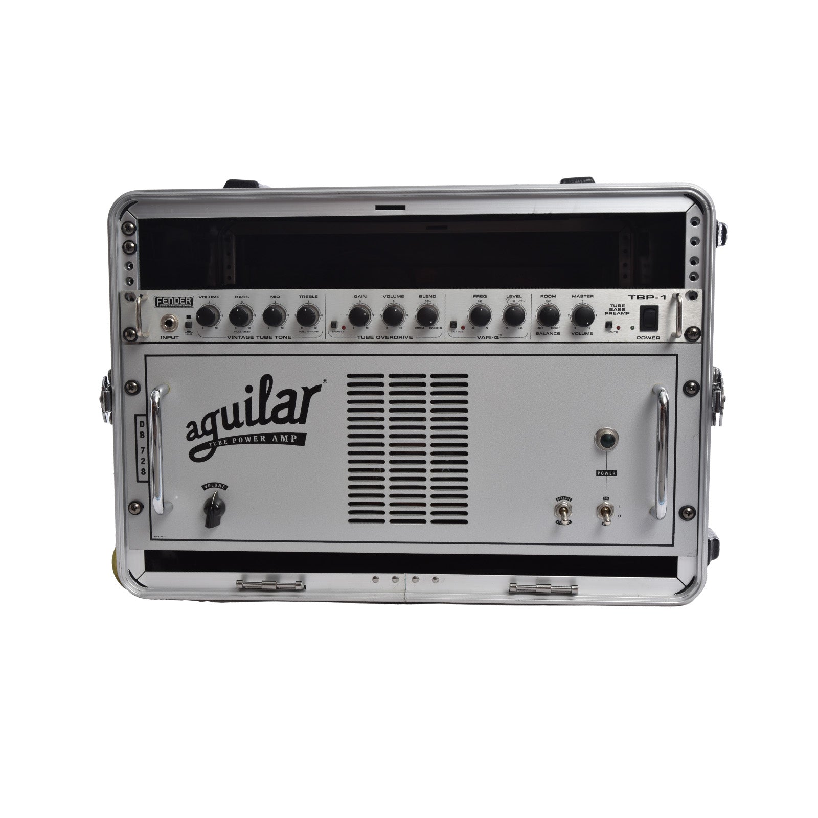 Front of Fender/Aguilar Monster Bass Head