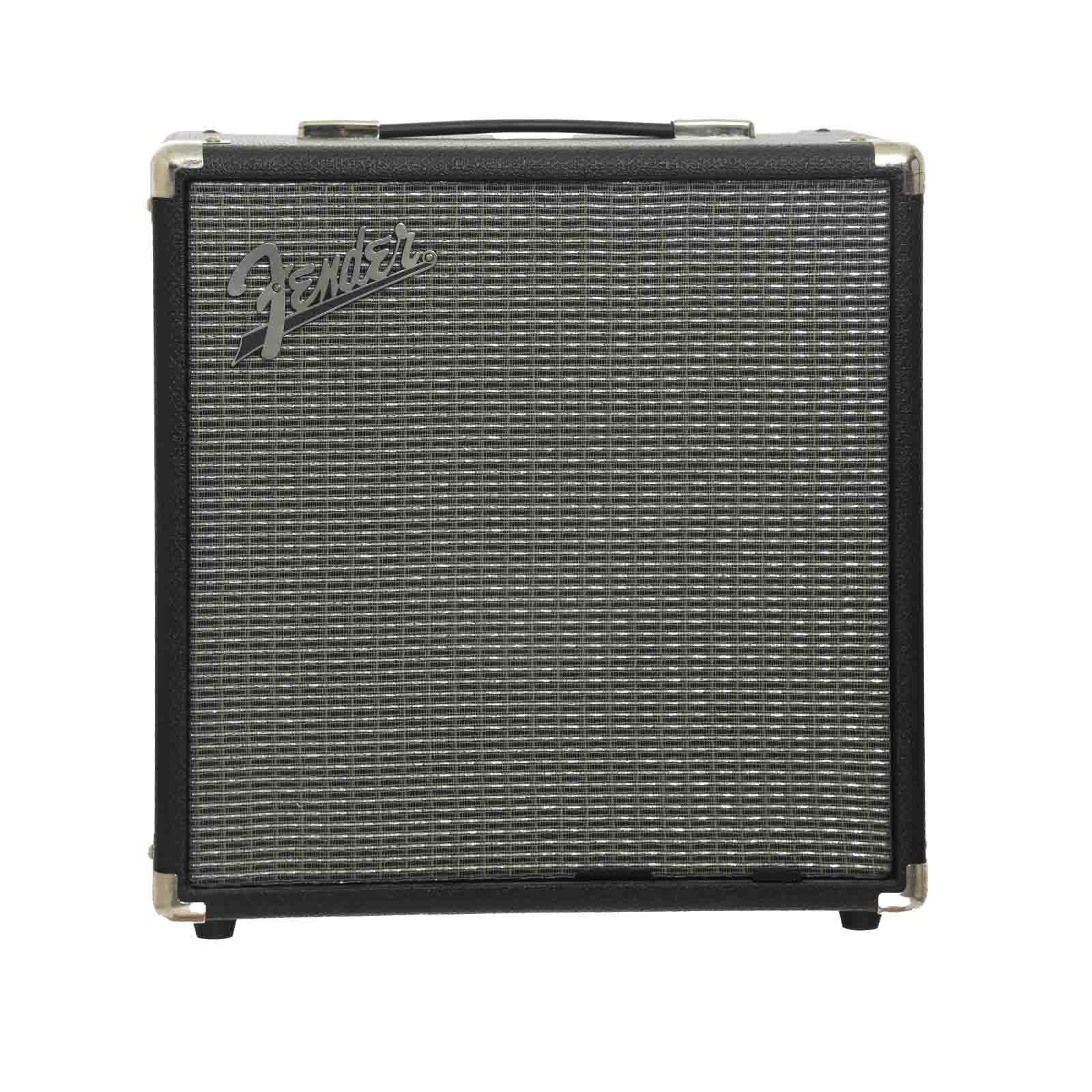 Front of Fender Rumble 25 Bass Combo Amplifier 
