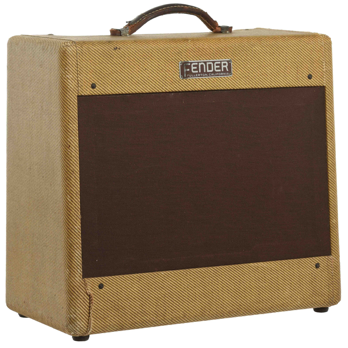 Front and side of Fender Deluxe Combo Amp (1953)