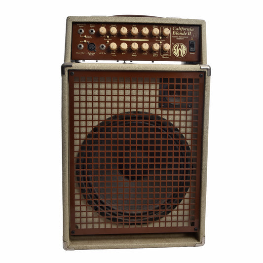Front of SWR California Blonde II Acoustic Combo Amp