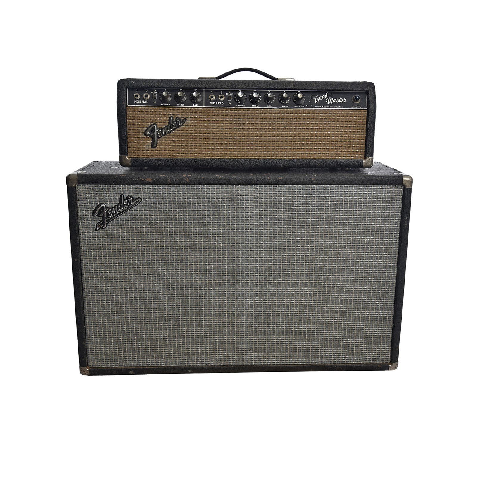 Front of Fender Bandmaster Rig 